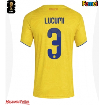 Columbia Jhon Lucumi #3 Echipament de Fotbal Replică Mondial 2026 Femei Acasa